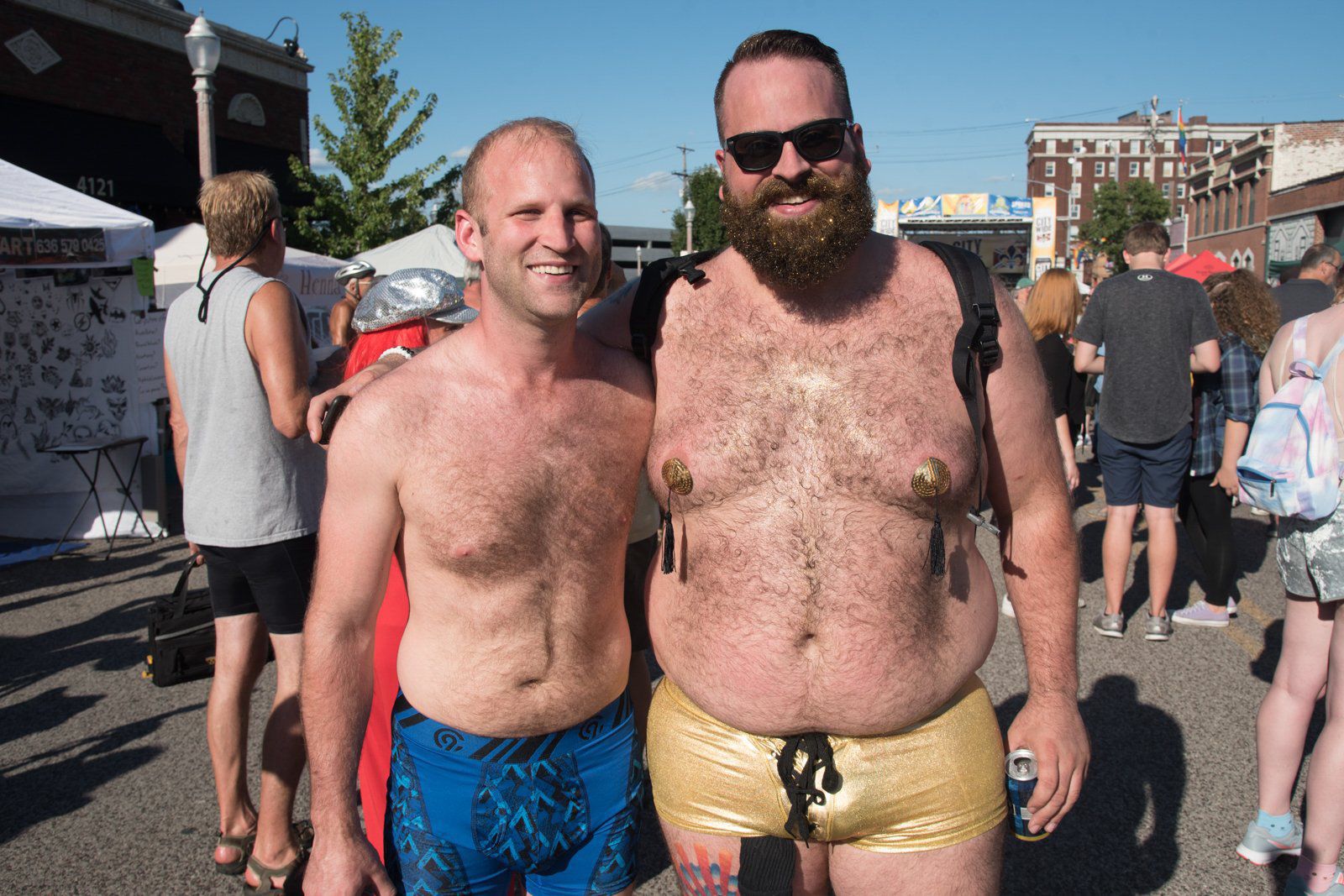 2017 World Naked Bike Ride in St. Louis